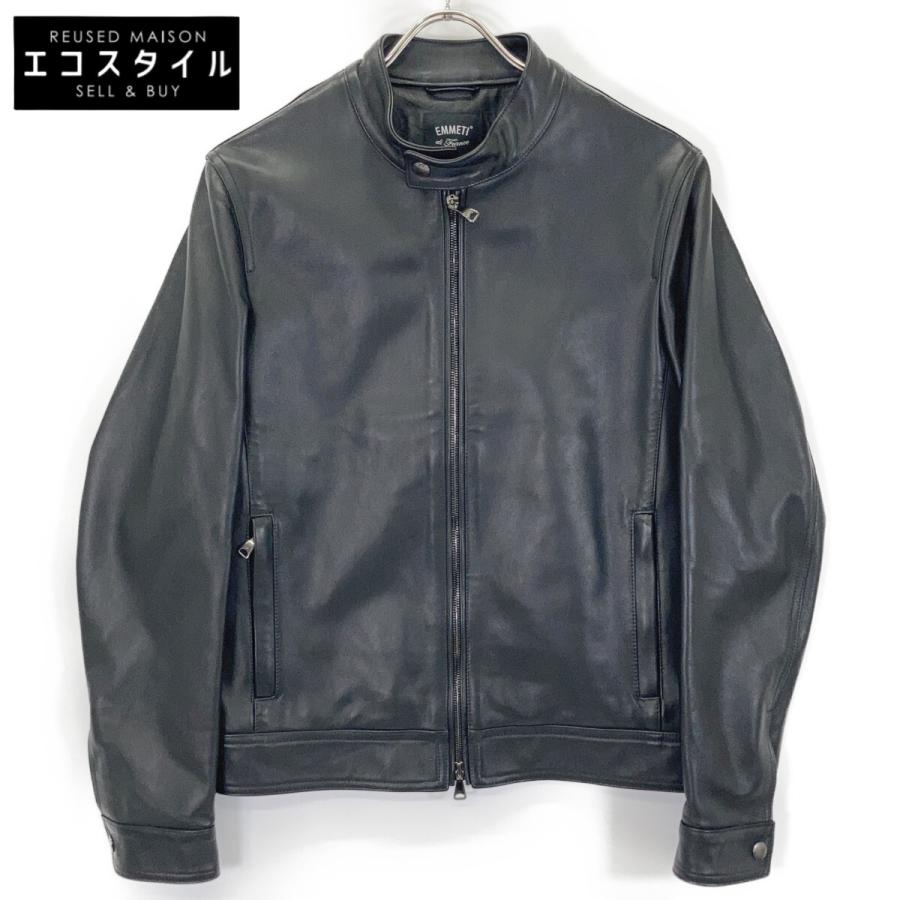 EMMETI エンメティー ブラック ラムスキン JURI シングルライダース