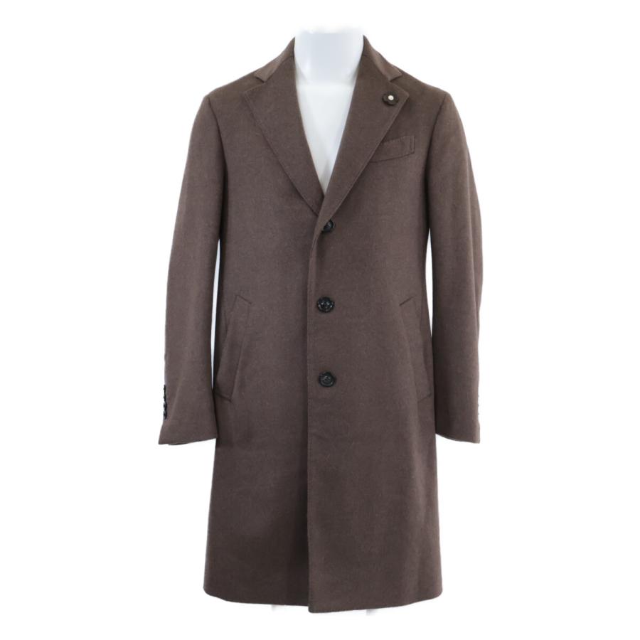 チェスターコート LARDINI ラルディーニ ウールフランネル チェスター