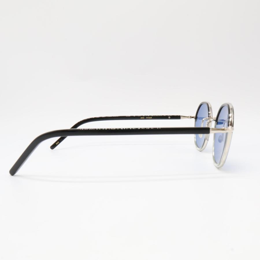 美品 ayame アヤメ HEX BKC ヘックス ヘキサゴンシェイプ サングラス