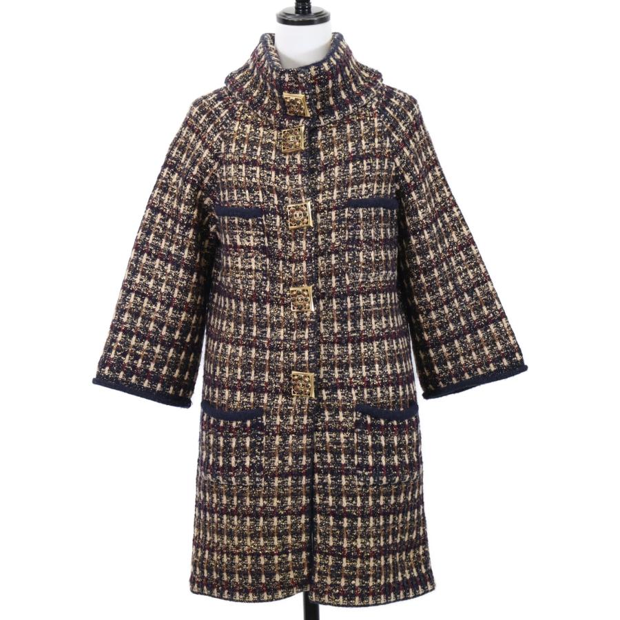 CHANEL（シャネル） 美品/ P41671K03112 グリボアボタン ウールx