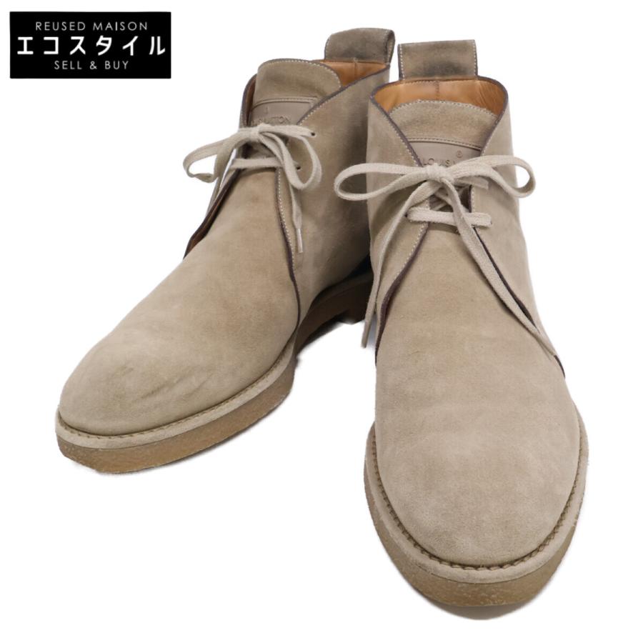 LOUIS VUITTON ルイヴィトン スエード レースアップ チャッカブーツ 6