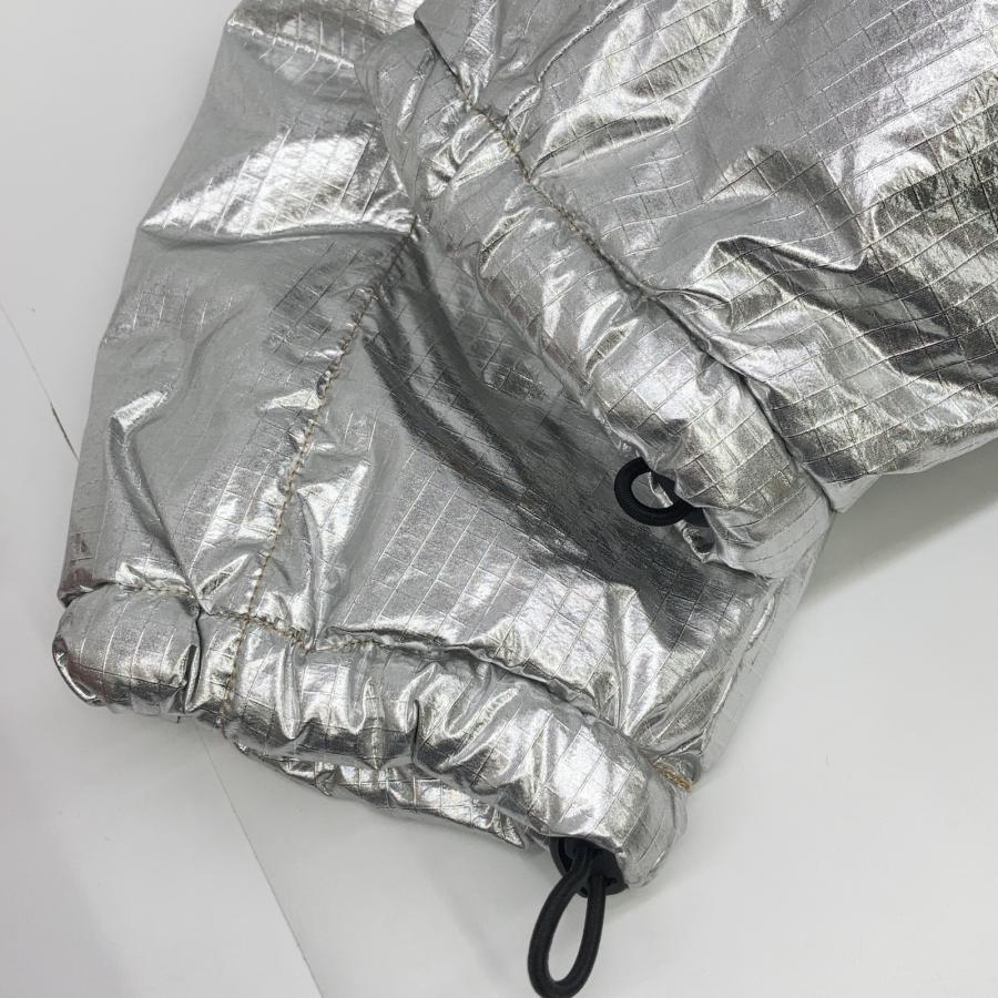 DIESEL（ディーゼル） A03145 シルバー 襟切り替え ジップアップ 
