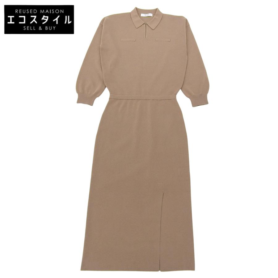 Herlipto ハーリップトゥ Serene Collared Knit Dress ワンピース