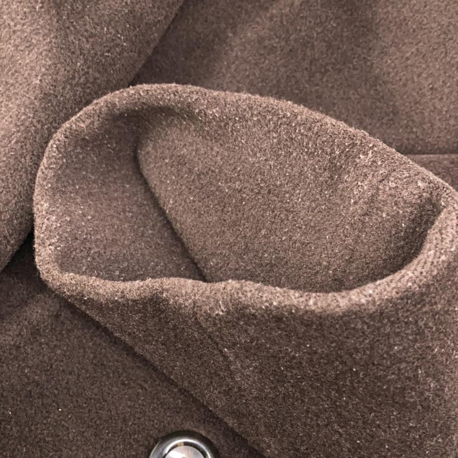 Max Mara マックスマーラ 1600015 ブラウン ウール100 ベルト付きセミダブルロングコート ブラウン 36 コート ウール レディース 中古_9