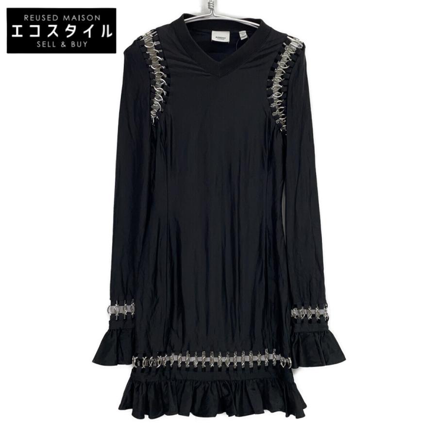 BURBERRY（バーバリー） ブラック×ホワイト フットボールドレス ウィズ