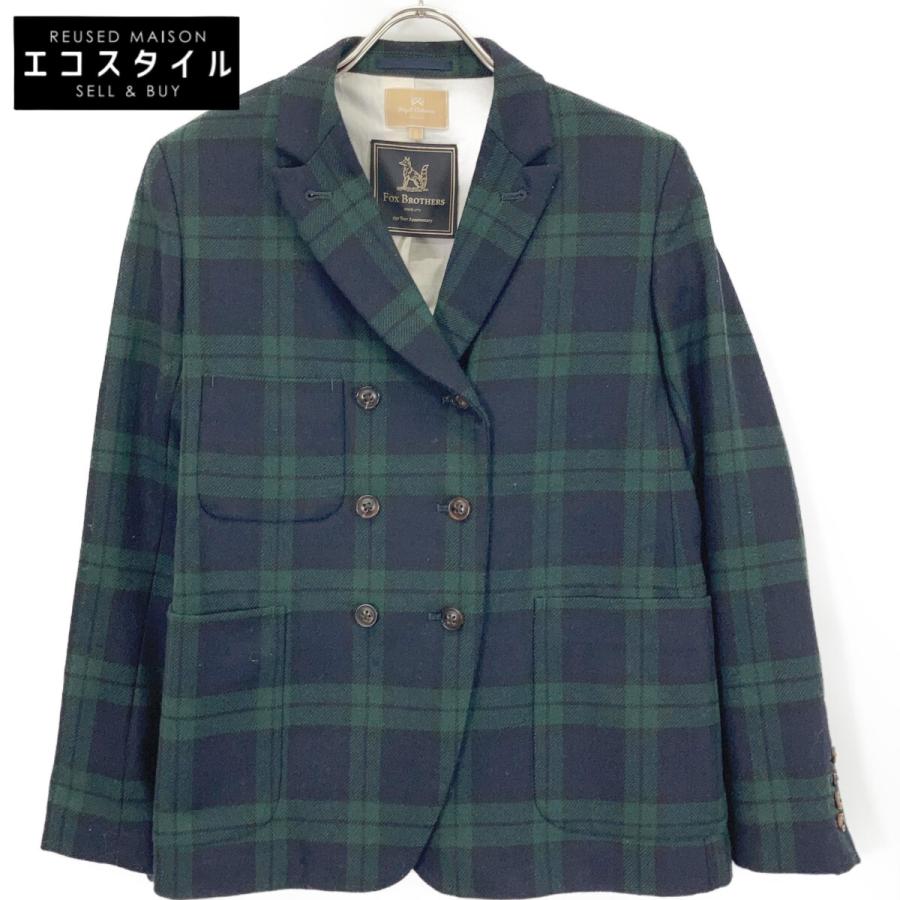NIGEL CABOURN ナイジェルケーボン グリーン チェック FOX BROTHERS