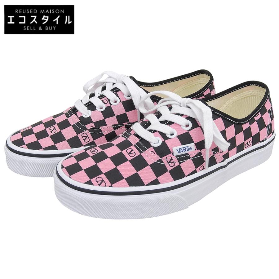 VANS（ヴァンズ） 新品同様 バンズ ×VALENTINO オーセンティック Vロゴ 