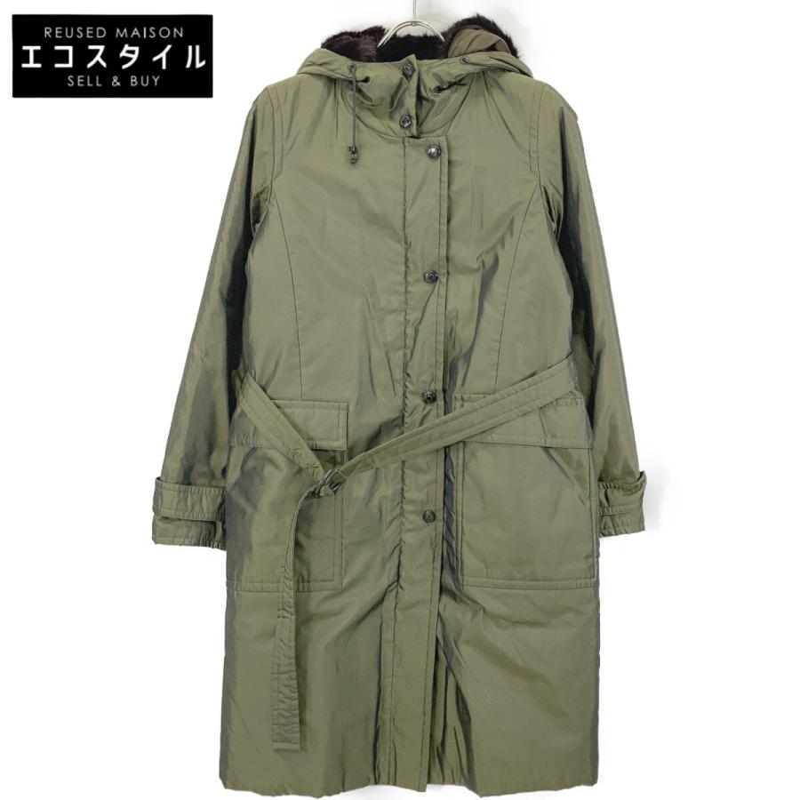 Max Mara マックスマーラ 【RAINWEAR】14860803 カーキ ファーライナー