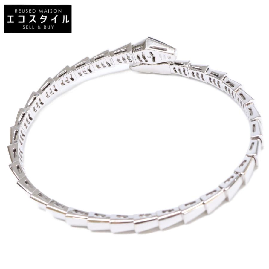 BVLGARI（ブルガリ） 750WG 359404 セルペンティ ヴァイパー バングル