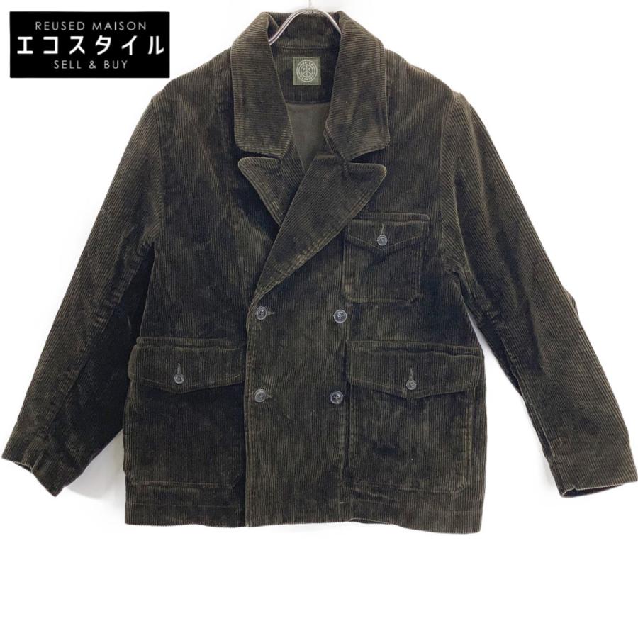 PORTER CLASSIC コーデュロイ　フレンチ　ダブルジャケット Porter Classic - CORDUROY DOUBLE TAILORED JACKET (BLUE