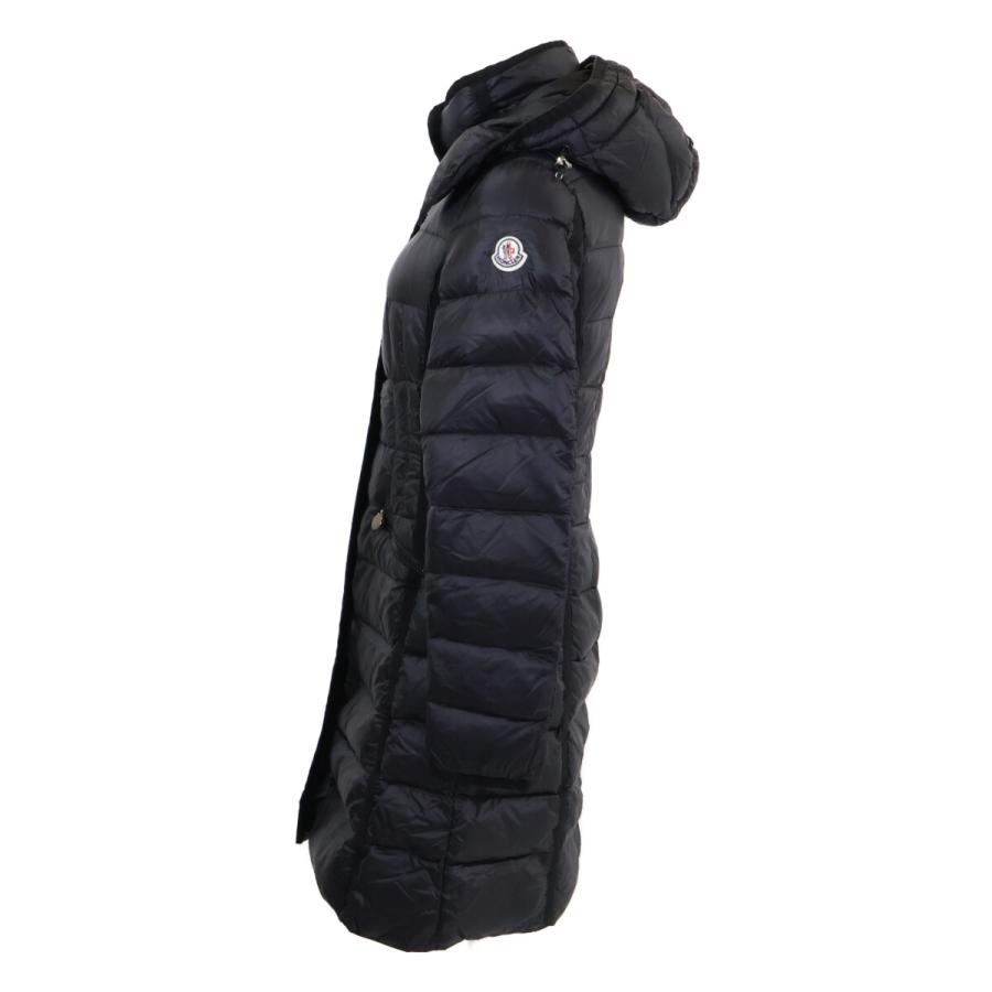 新品同様タグ付　モンクレール　エルミンヌ　HERMINE ブラック　サイズ2 MONCLER（モンクレール） HERMINE エルミンヌ フード付ダウン コート 0