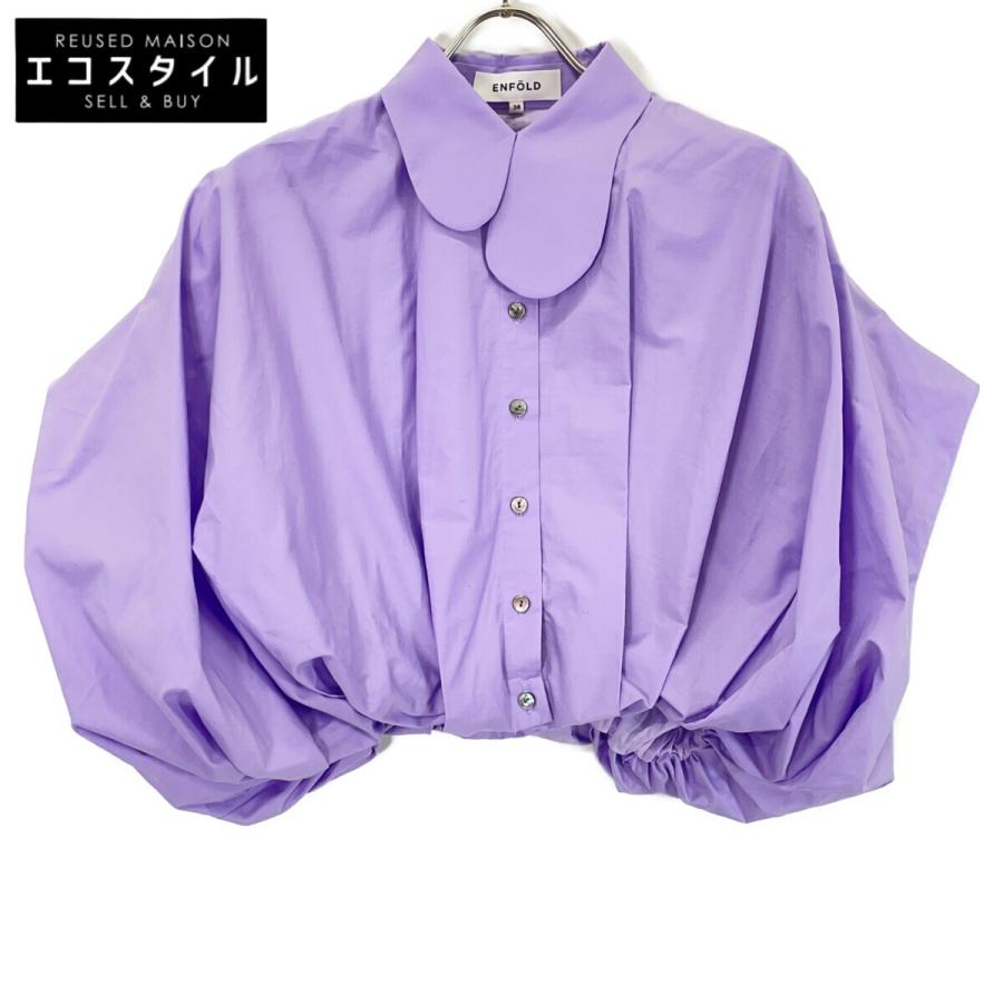 ENFOLD（エンフォルド） 24AW 300HA130-0320 ライトパープル コットン