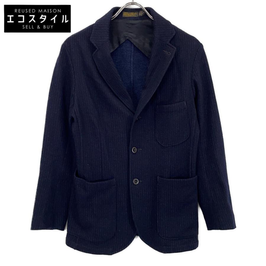 RRL ダブルアールエル 782959770001 ネイビー ウール×コットン ジャ