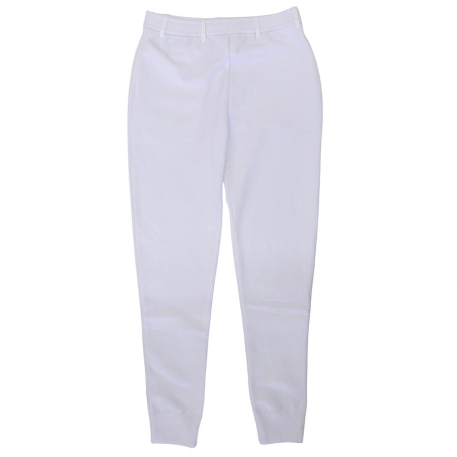1piu1uguale3 ウノピゥウノウグァーレトレ 【GOLF】【×戸賀敬城】GRK046-POE425 ホワイト KNIT RIB PANTS イージーパンツ V 1piu1uguale3 ウノピゥウノウグァーレトレ GOLF×戸賀敬城 KNIT RIB
