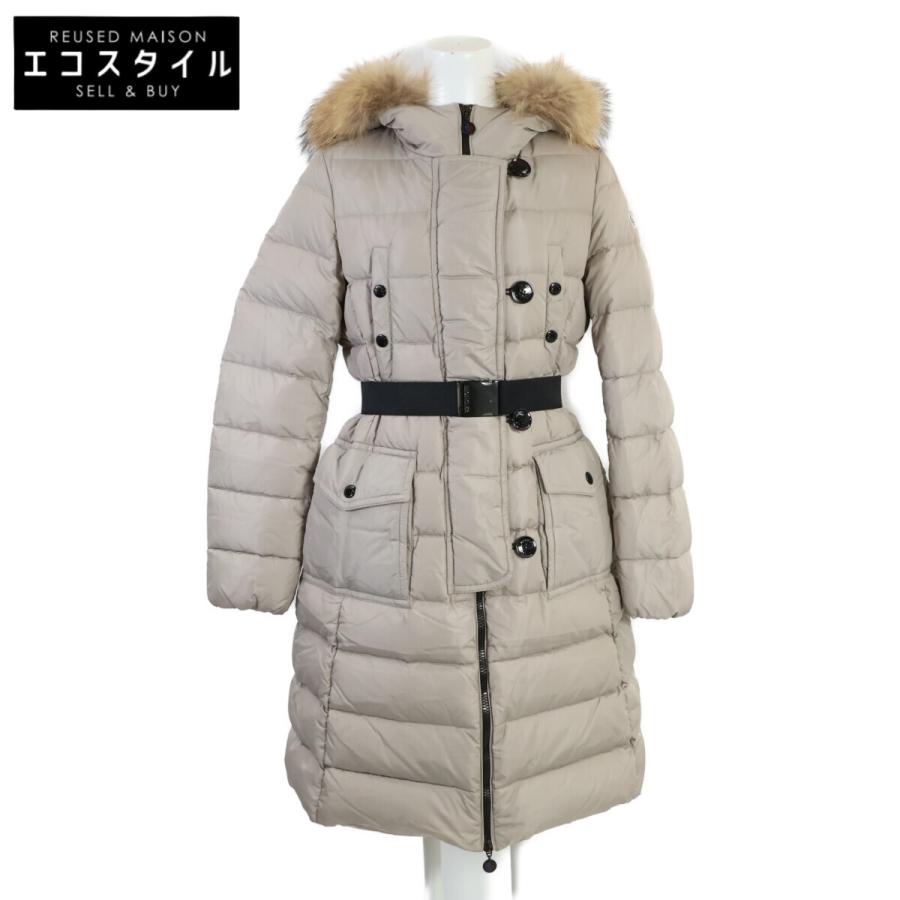 MONCLER（モンクレール） 美品/ GENEVRIER ジェノブリエ ベルト/ファー