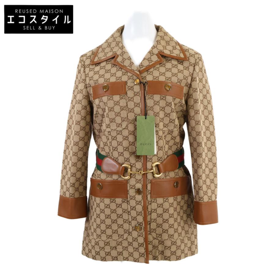 ✨未使用美品✨グッチ GUCCI ウェブ ストライプ付き ウール ハット男女兼用 GUCCI（グッチ） 新品同様/国内正規 682302 GGキャンバス ウェブ