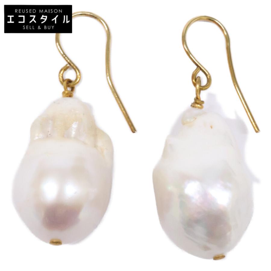 ジルサンダー パールピアス JIL SANDER（ジルサンダー） 美品 J11VG0027J12016713 バロックパール