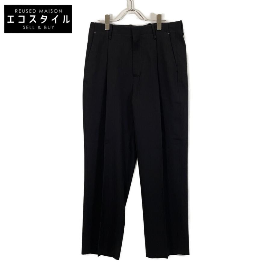 berluti ベルルッティ R18TTU66WAYJ ブラック ウール100 ワンタック 