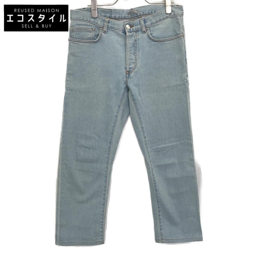 DIOR ディオール 863DS11T082X ライトブルー ジップフライデニムパンツ 