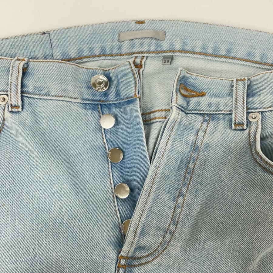 DIOR ディオール 863DS11T082X ライトブルー ジップフライデニムパンツ