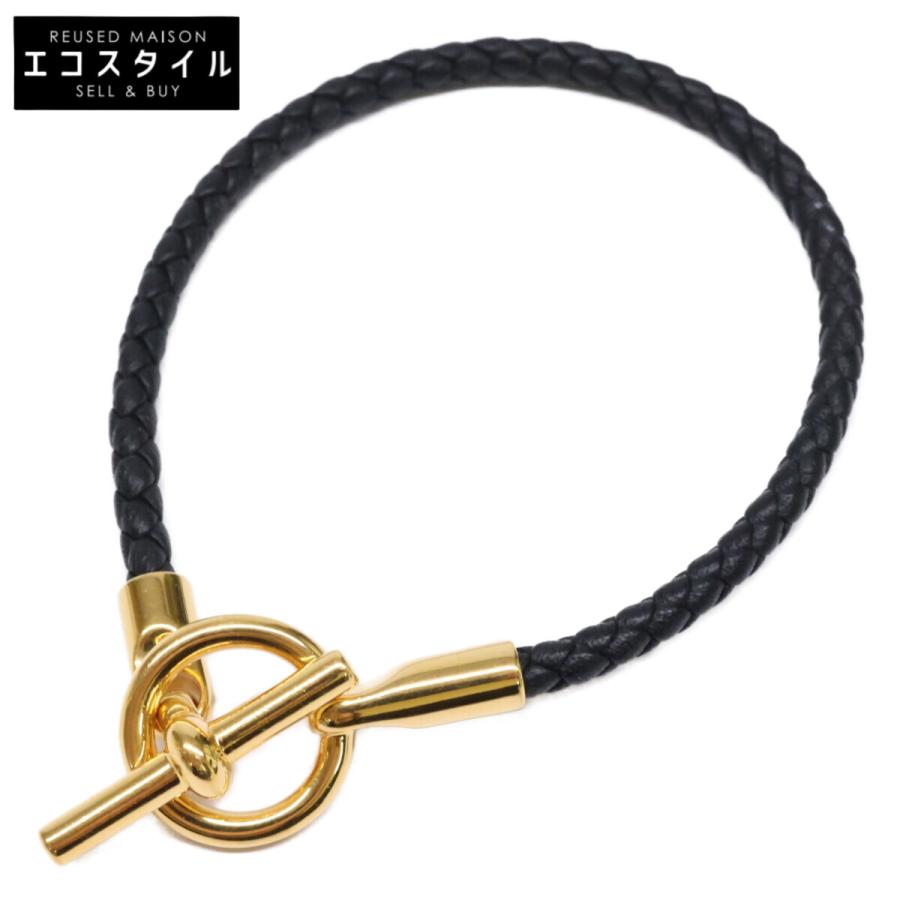 美品 HERMES エルメス グレナン レザー ブレスレット レディース