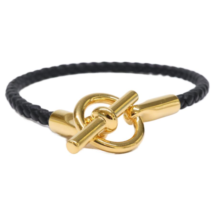 美品 HERMES エルメス グレナン レザー ブレスレット レディース