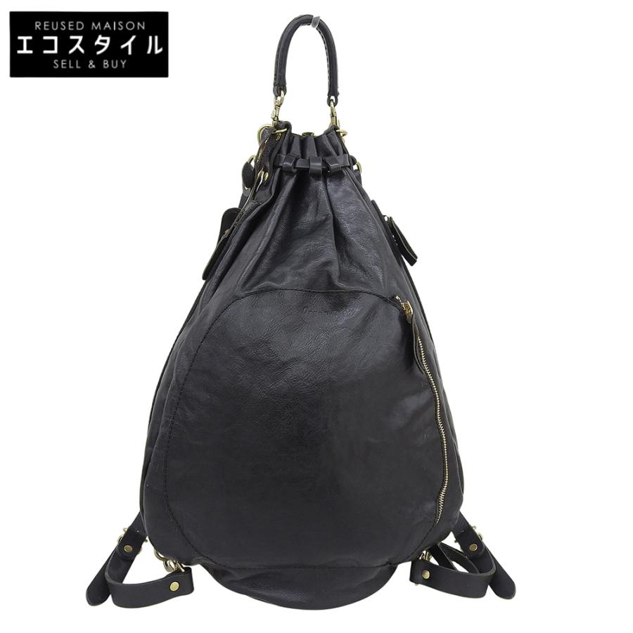 Organ オルガン イタリアンレザー バルーンリュック M リュック