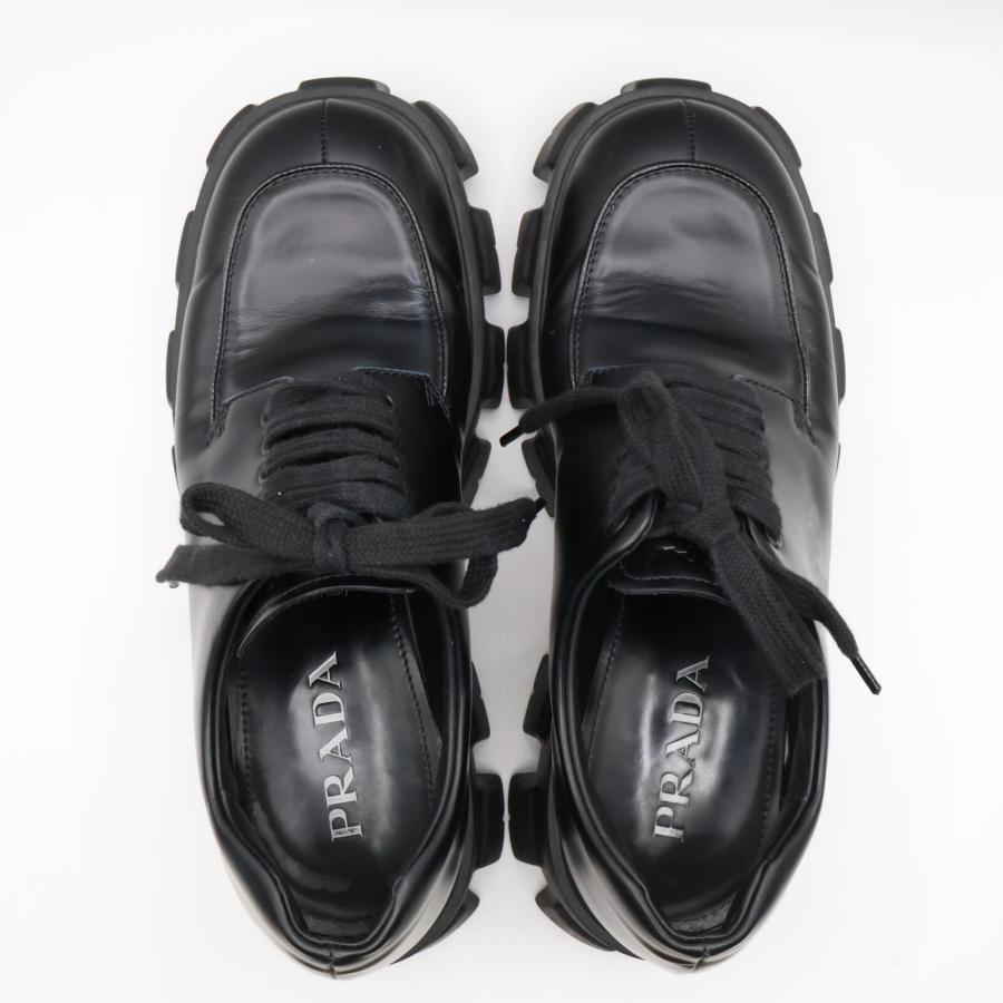 PRADA（プラダ） 2EE356 モノリス プラットフォームダービーシューズ 7