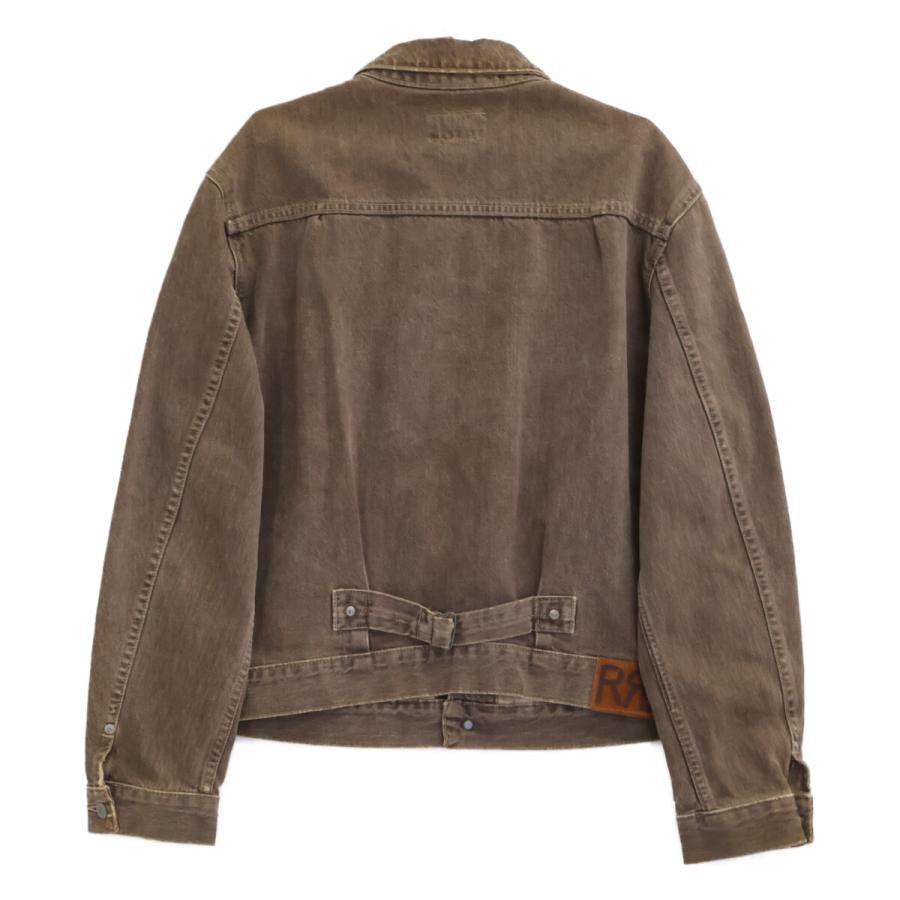 RRL ダブルアールエル 3つ星タグ ブラウン USA製 先染めデニム