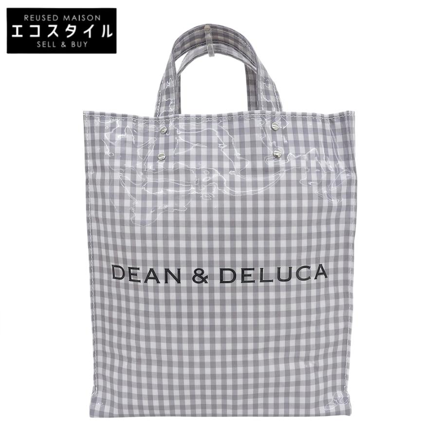 DEAN & DELUCA ギンガムチェックエコバッグ 美品 DEAN ＆ DELUCA ディーンアンドデルーカ ×TEMBEA ギンガム