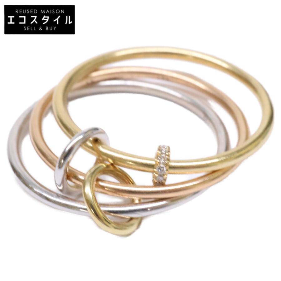 Spinelli Kilcollin スピネリキルコリン 18K YG×PG×WG 3連 MX