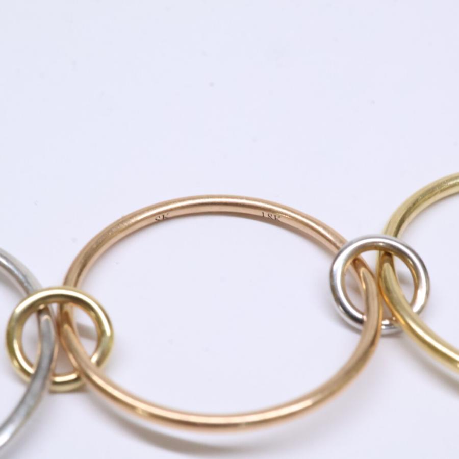 Spinelli Kilcollin スピネリキルコリン 18K YG×PG×WG 3連 MX 