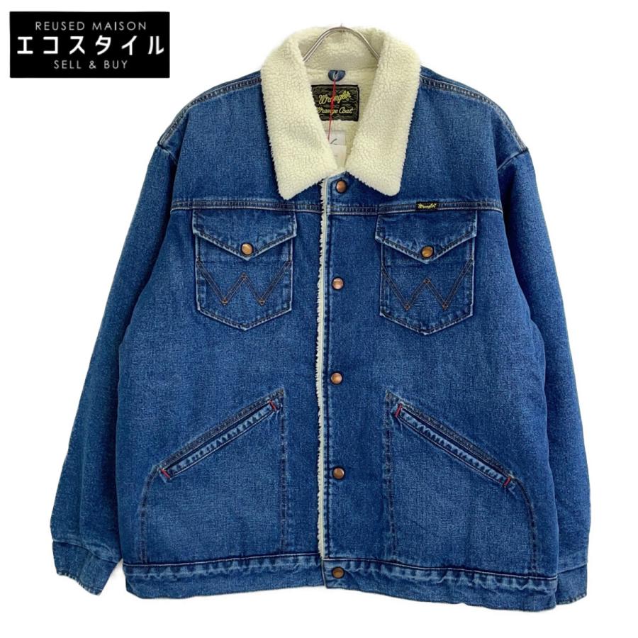 American Apparel Jeansボアデニムジャケット ANTGAUGE（アントゲージ） Gジャン ボア×デニム 切替え ボアGジャン