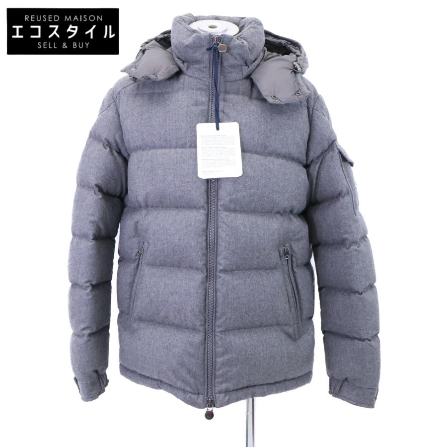 MONCLER モンクレール 【新品同様】MONTGENEVRE モンジュネーブル ウール フード付ダウンジャケット 4 MONCLER（モンクレール） 新品同様/ MONTGENEVRE モンジュネーブル