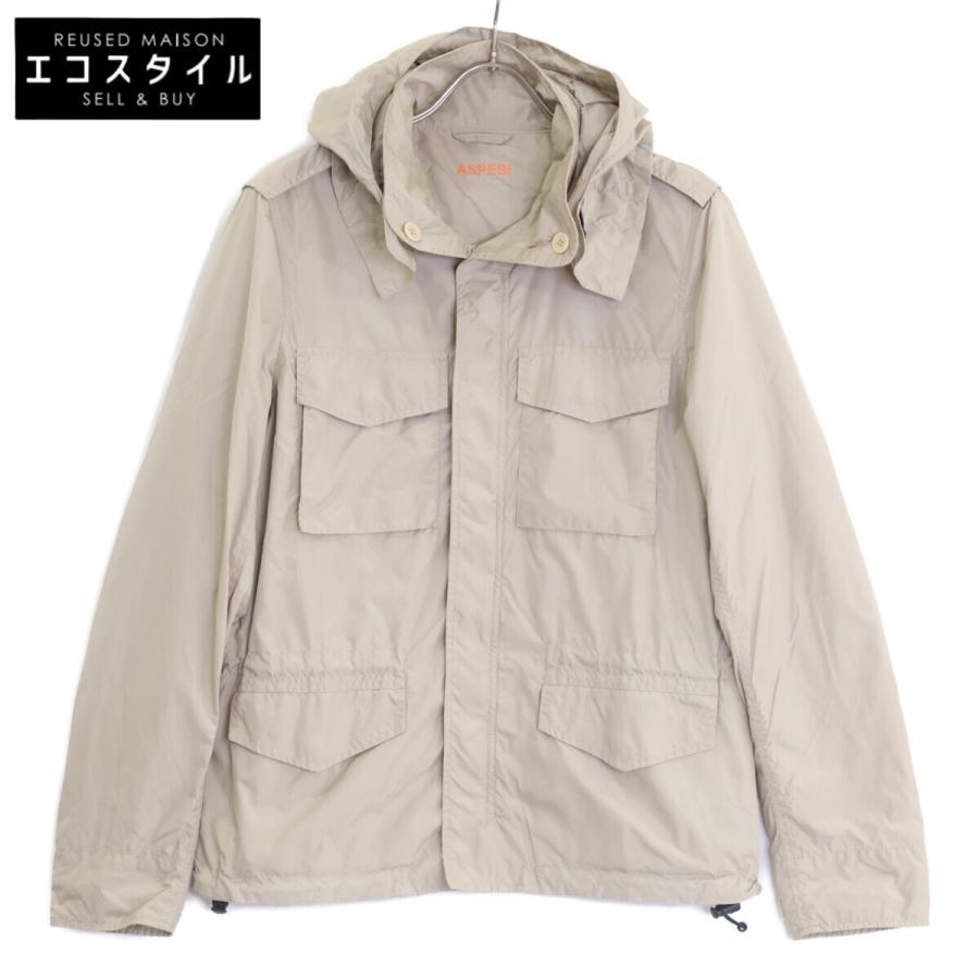 ASPESI（アスペジ） ベージュ ナイロン M-65 フィールドジャケット