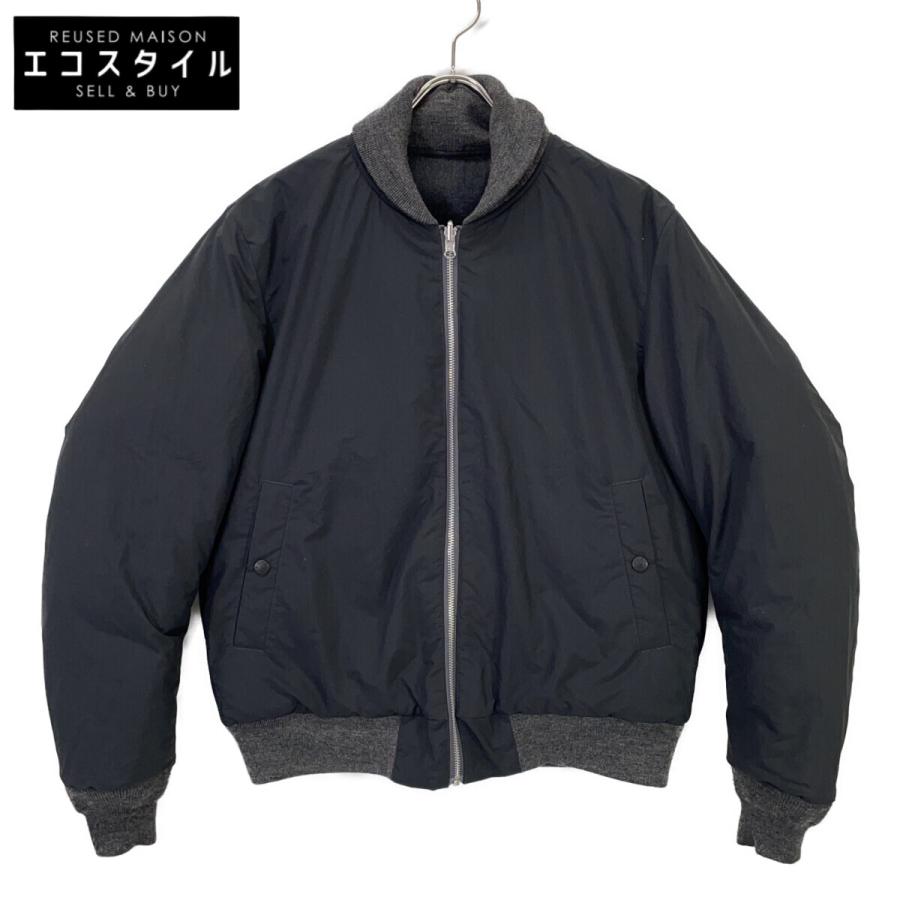 nanamica（ナナミカ） SUAF502 ブラック×グレー リバーシブル ダウン