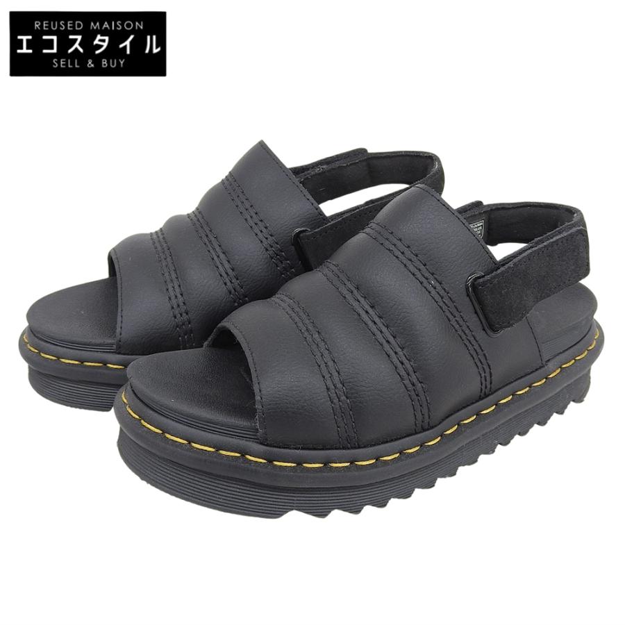 Dr. Martens KOLE サンダル UK5ブラック箱タグ付き Dr.Martens（ドクターマーチン） KOLE BLACK レザー サンダル シューズ