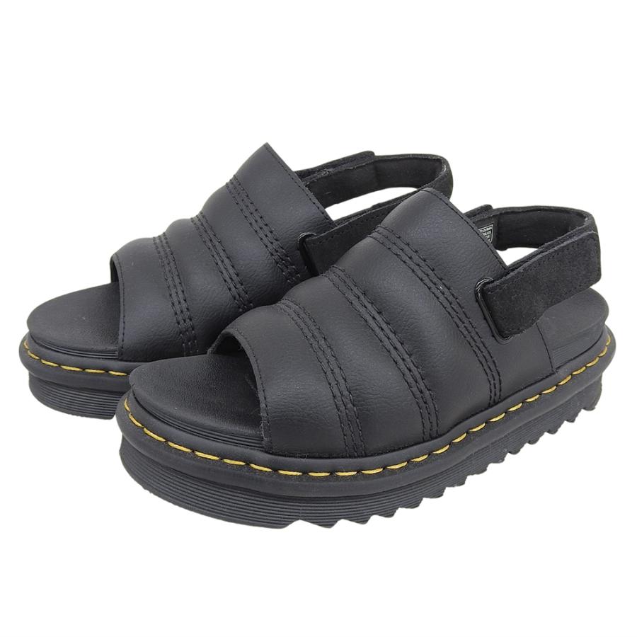 Dr.Martens（ドクターマーチン） KOLE BLACK レザー サンダル シューズ