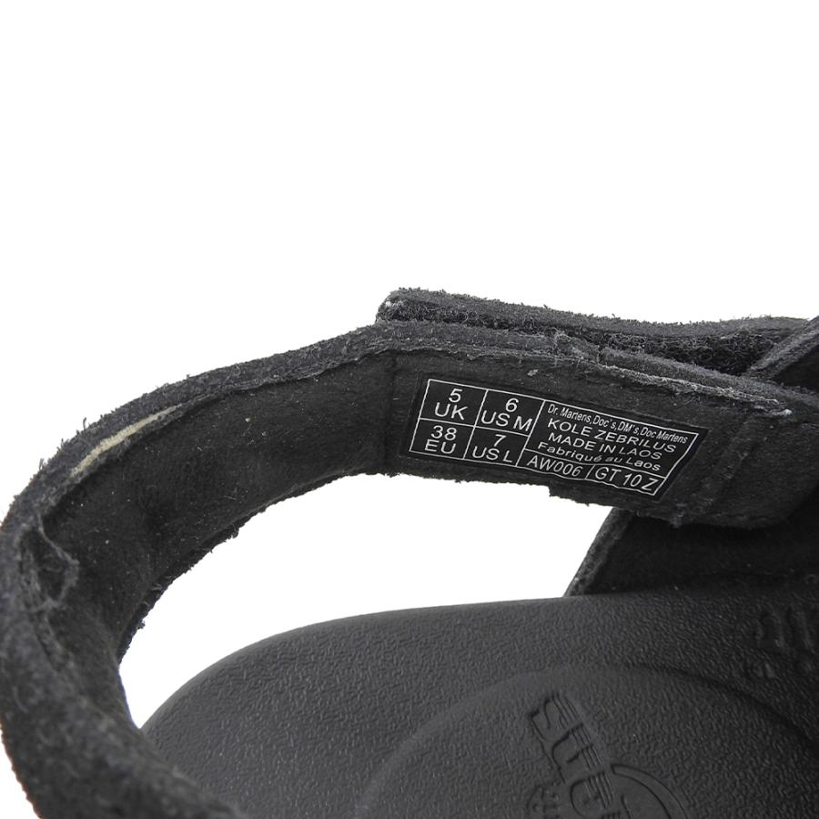 Dr.Martens（ドクターマーチン） KOLE BLACK レザー サンダル シューズ