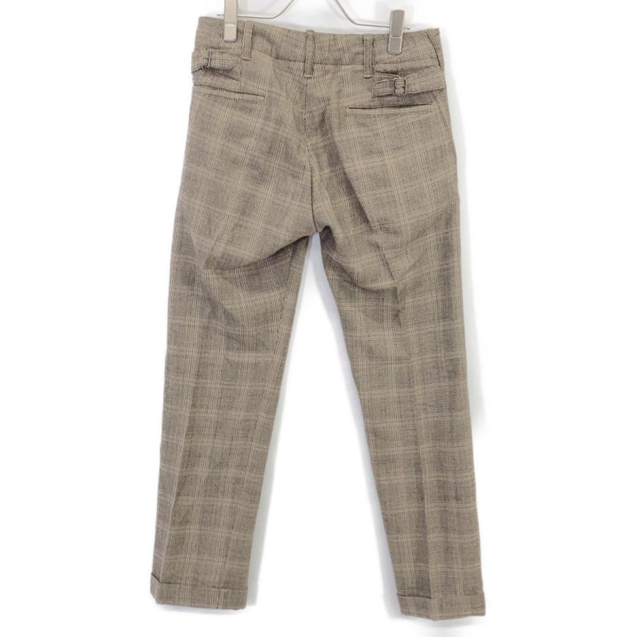 RRL ダブルアールエル 782959750001 グレージュ ウール グレンチェック ボタンフライ ーパードスラックス 28×30 メンズ_2