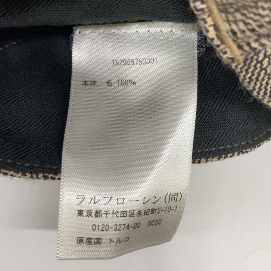 RRL ダブルアールエル 782959750001 グレージュ ウール グレンチェック ボタンフライ ーパードスラックス 28×30 メンズ_4