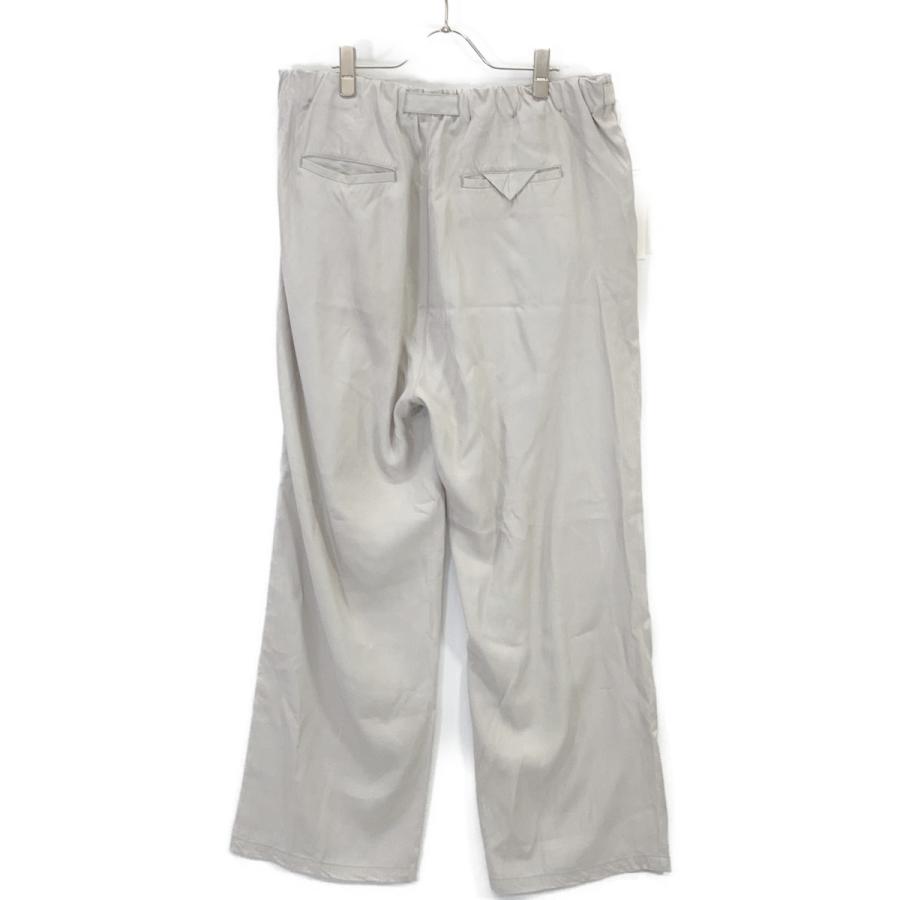 ANCELLM アンセルム 26SS ANC-PT106 ミント VISCOSE BELT-LESS TROUSERS ミント 2 ボトムス レーヨン メンズ 中古_2