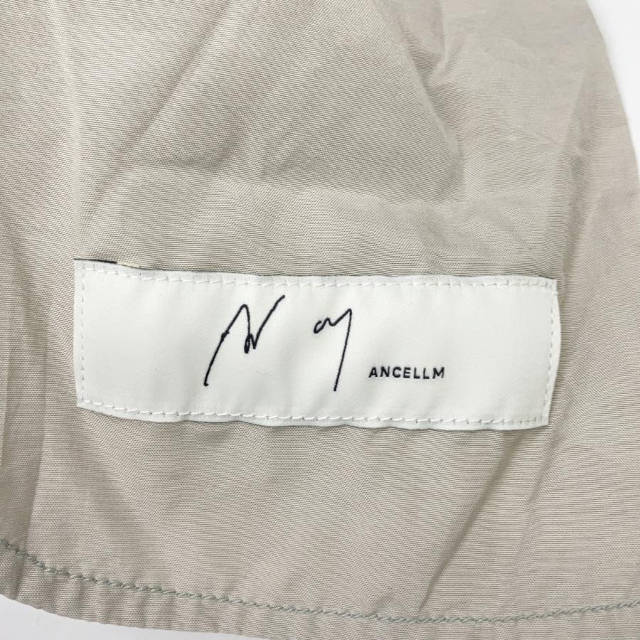 ANCELLM アンセルム 26SS ANC-PT106 ミント VISCOSE BELT-LESS TROUSERS ミント 2 ボトムス レーヨン メンズ 中古_3
