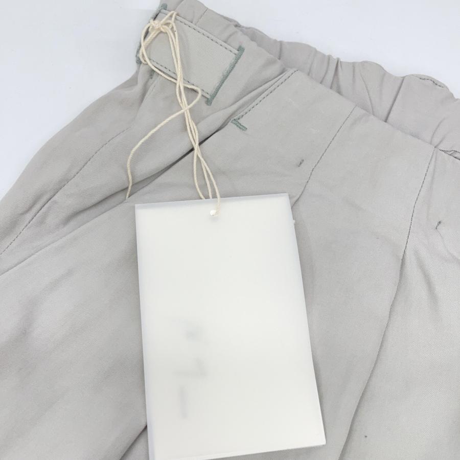 ANCELLM アンセルム 26SS ANC-PT106 ミント VISCOSE BELT-LESS TROUSERS ミント 2 ボトムス レーヨン メンズ 中古_6