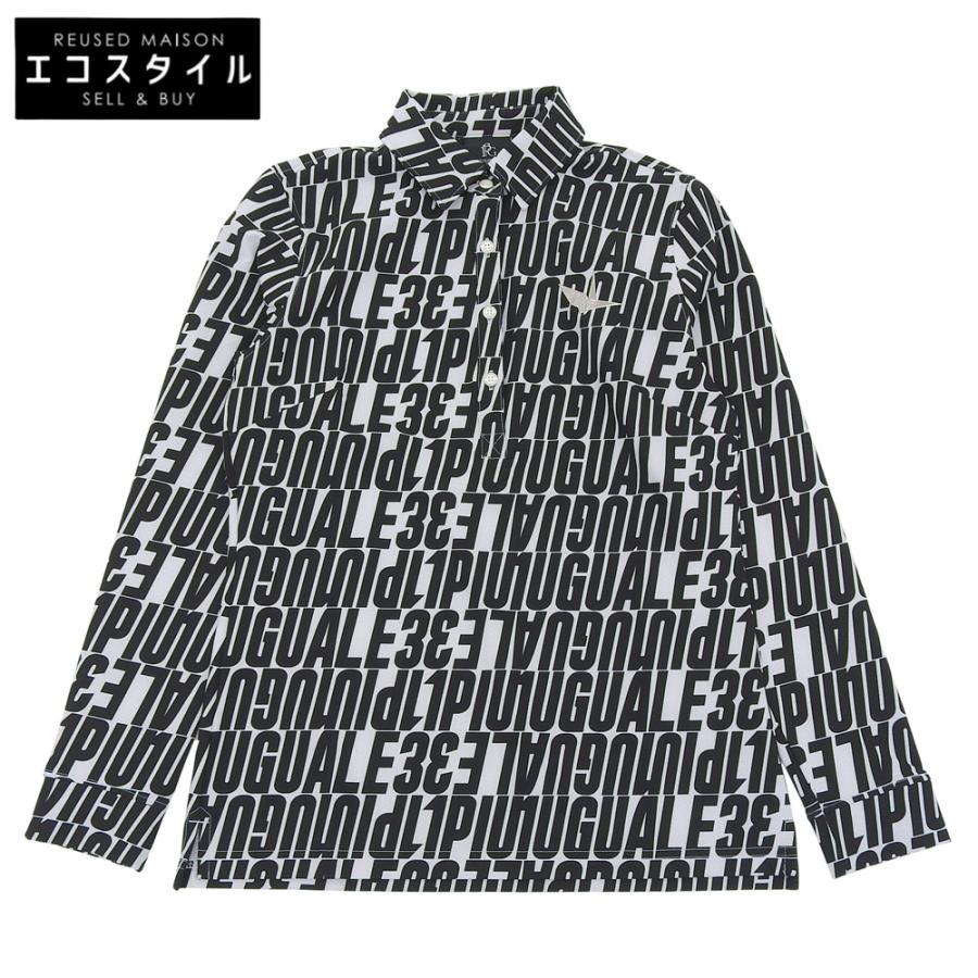1piu1uguale3 ウノピゥウノウグァーレトレ GOLF L/S POLO DIAGONAL 