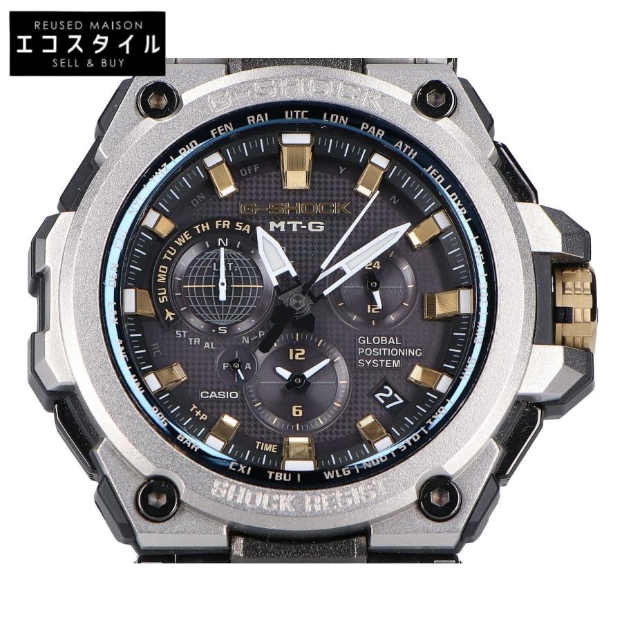 KenjiG-SHOCK MT-G タフソーラー 電波 MTG-1000G 美品 G-SHOCK ジーショック MTG-G1000SG-1A2JF MT-G 世界限定700本