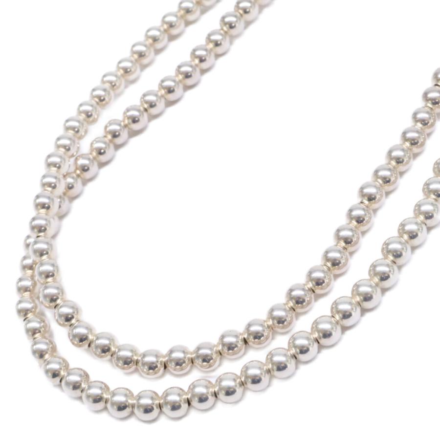 美品 Harpo ハルポ STERLING ナバホパール 5mm ロング ネックレス 71