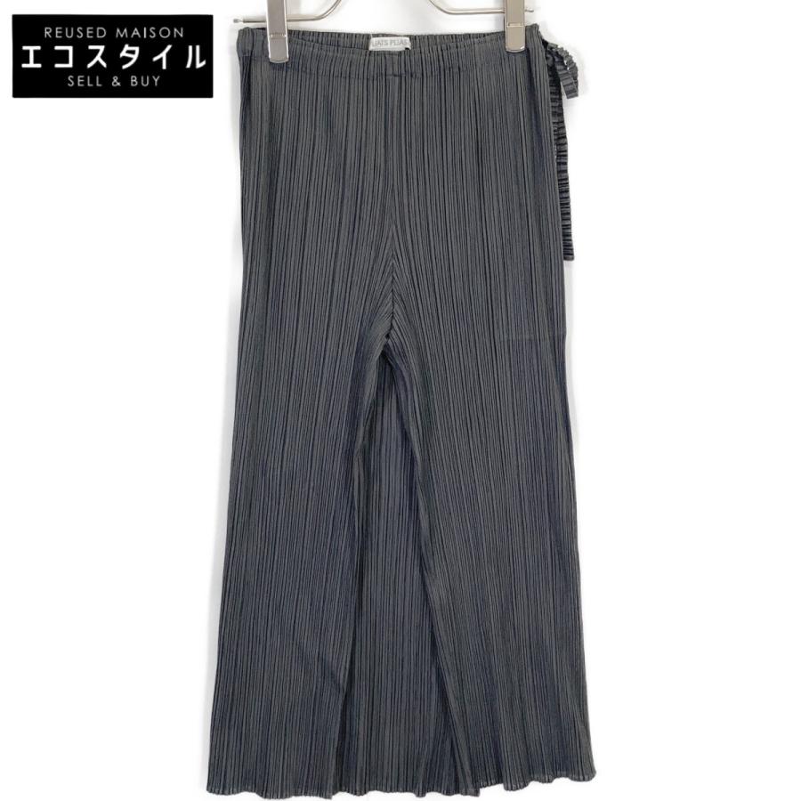 PLEATS PLEASE プリーツプリーズ PP61-JF424 グレー サイドリボン