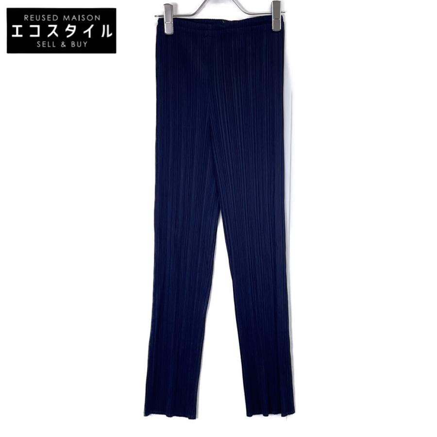 プリーツプリーズ PP04-JF609 スリムスラックスパンツ 4 PLEATS PLEASE プリーツプリーズ PP04-JF609 スリムスラックスパンツ 1