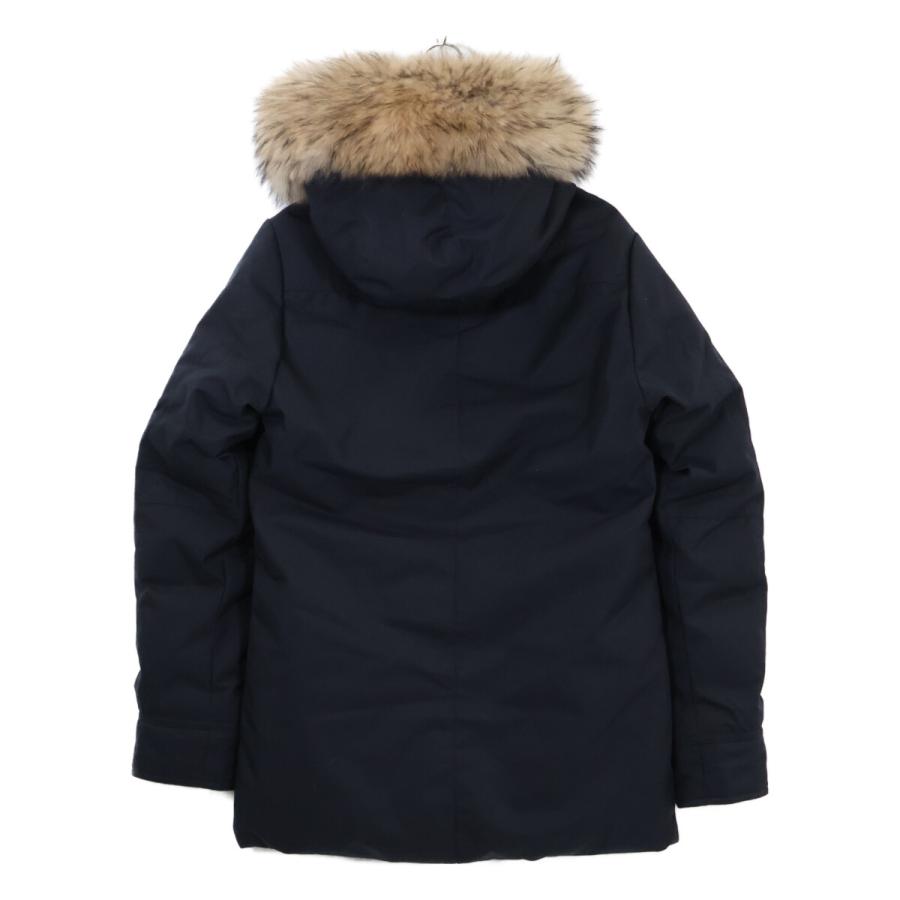 新品/国内正規 PYRENEX ピレネックス HMO050 ANNECY FUR アヌシーファー ダウンジャケット XS ネイビー メンズの画像